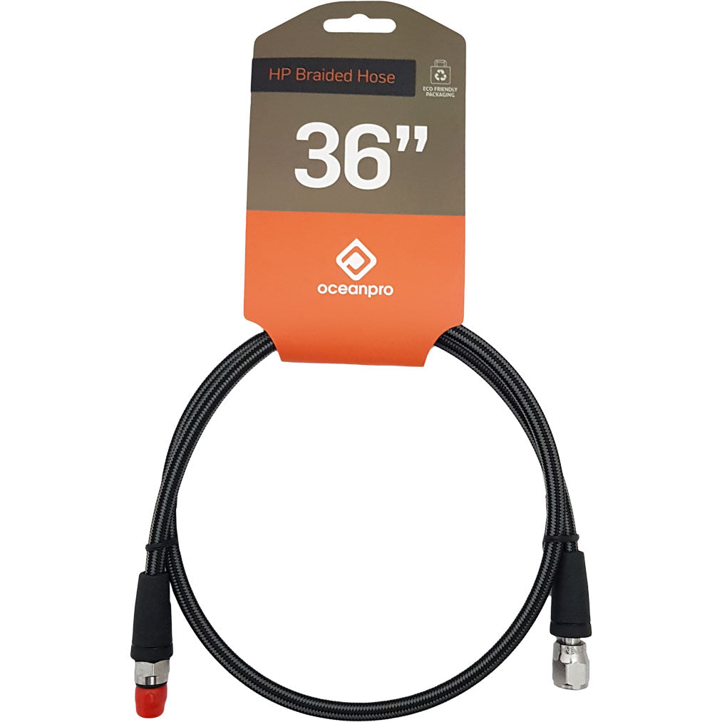 Oceanpro High Pressure Braided Hose (36 Inch)