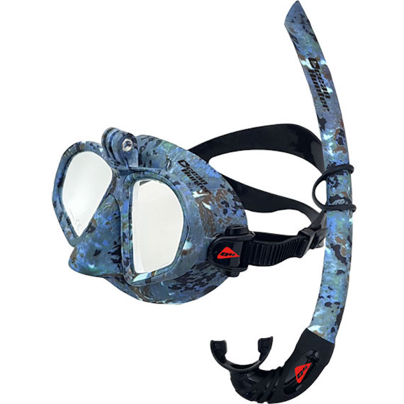 Ocean Hunter Chameleon GoPro Mask Snorkel Set