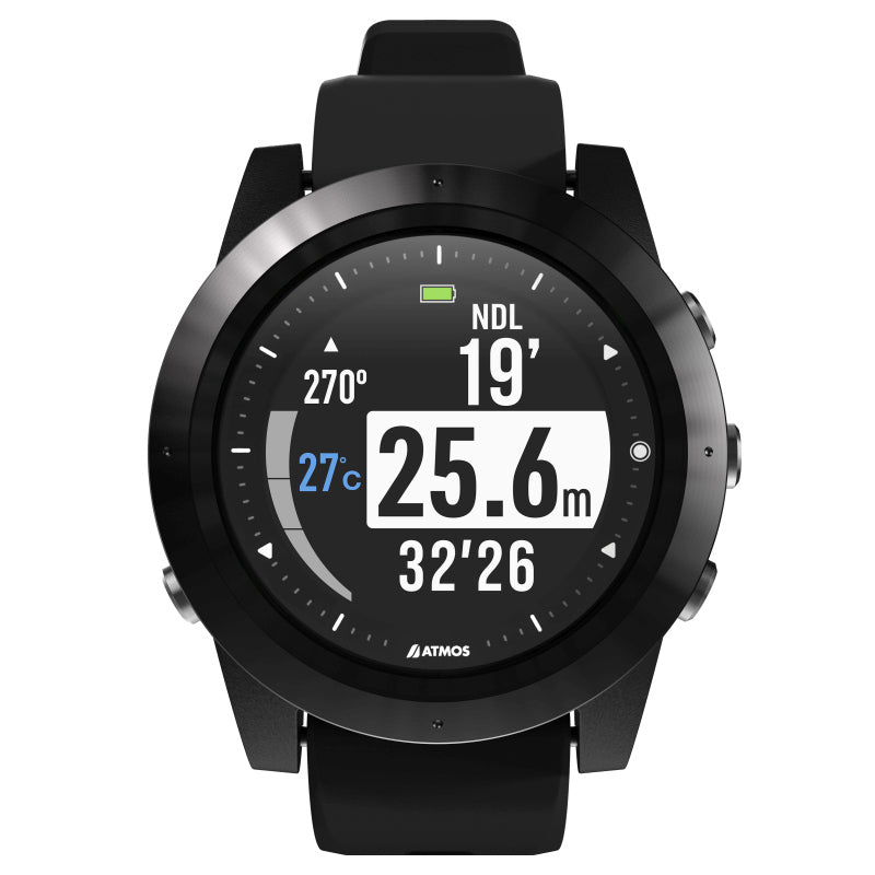 Mission One Dive Computer Black