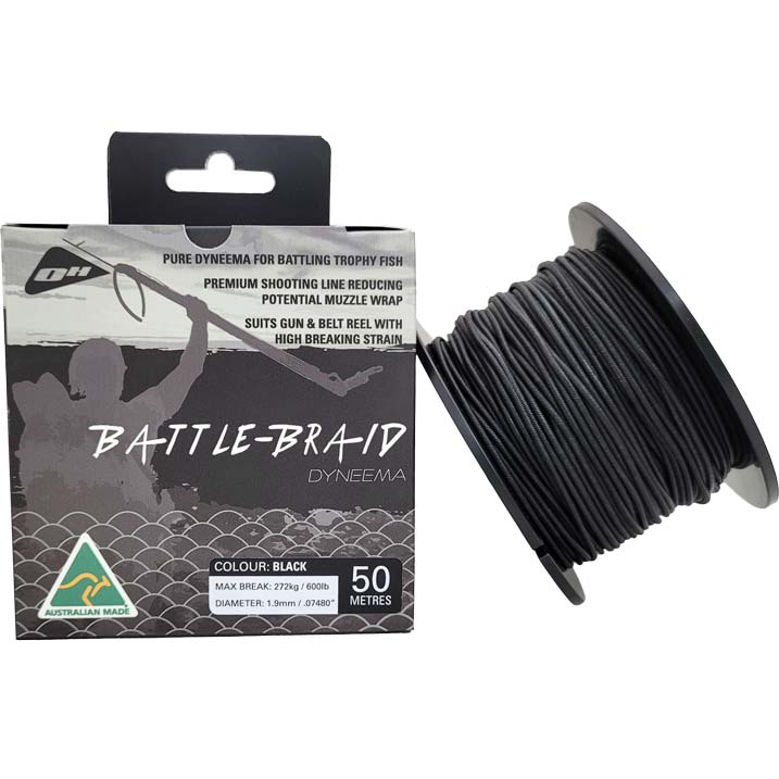 Ocean Hunter Battle-Braid Dyneema (Black)