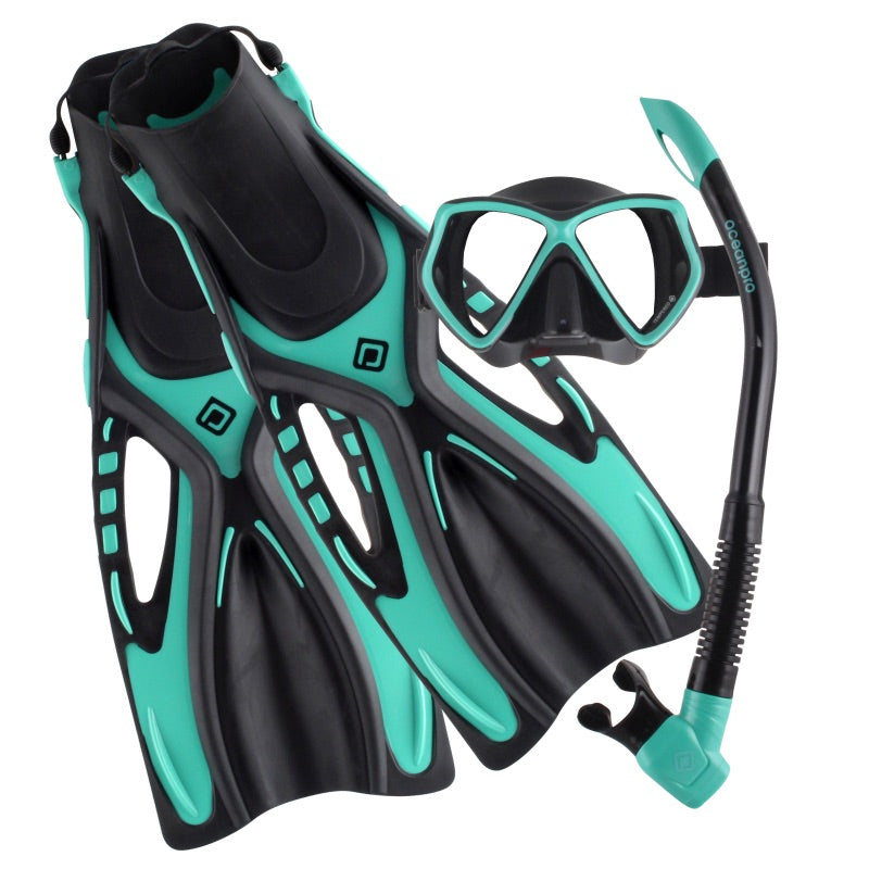 Oceanpro Ceduna Mask Snorkel Fin Set