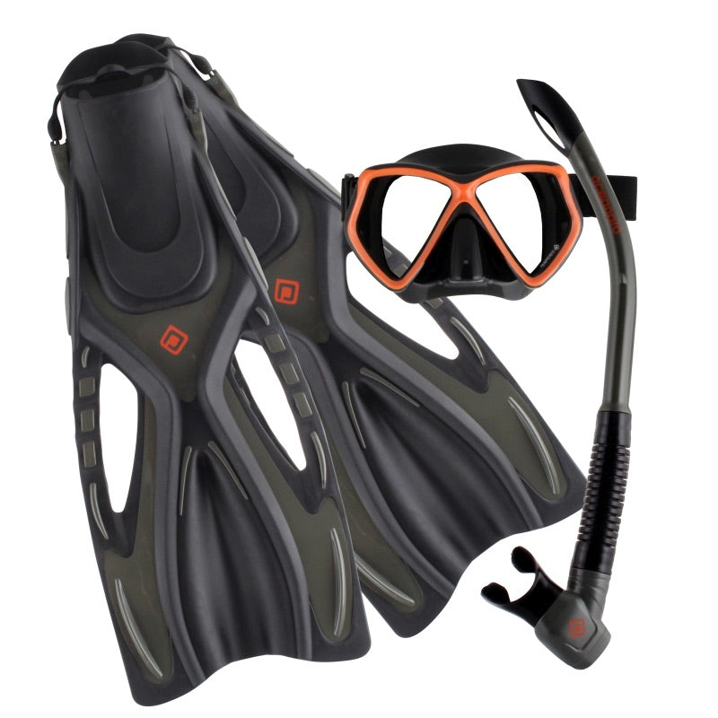 Oceanpro Ceduna Mask Snorkel Fin Set