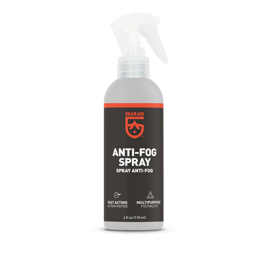 Gear aid anti-fog spray
