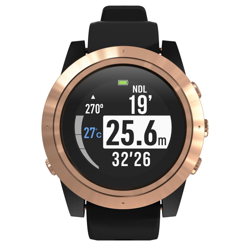 Mission One Dive Computer Black/Rose